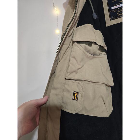 VINTAGE ABERCROMBIE & FITCH Sentinel Tactical Cargo Field Jacket Small Y2K Rare - Picture 9 of 16